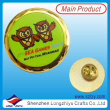 2013 Metal Enamel Printing Sport Gold Plating Badge (LZY-10000109)